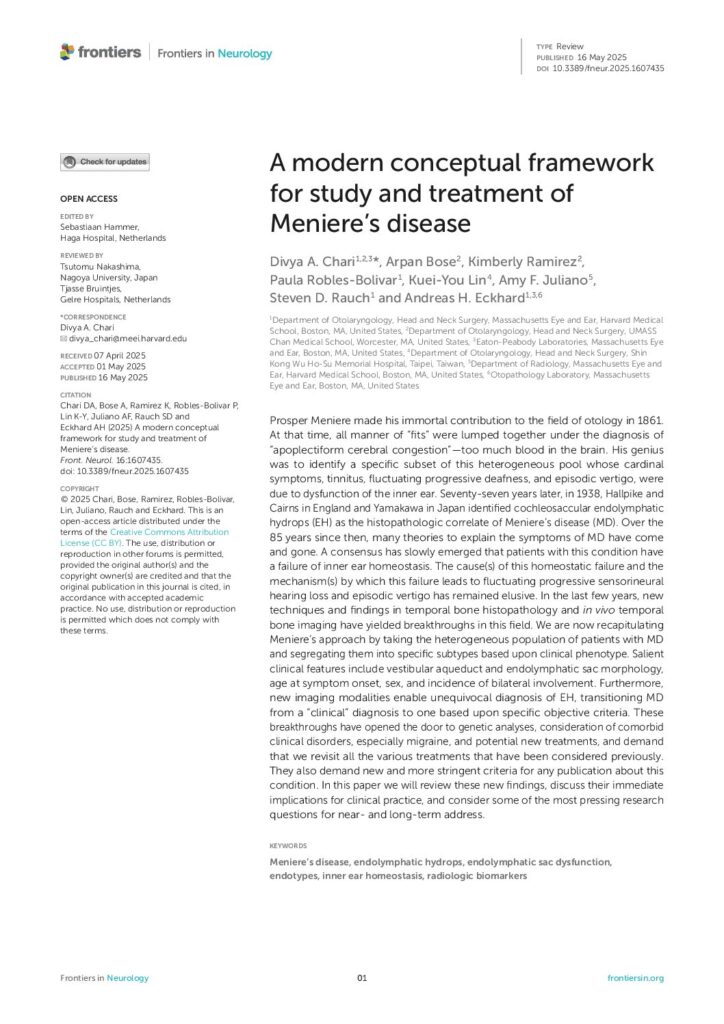 Anteprima del documento: A_modern_conceptual_framework_for_study_and_treatment_of_Meniere’s_disease[1]