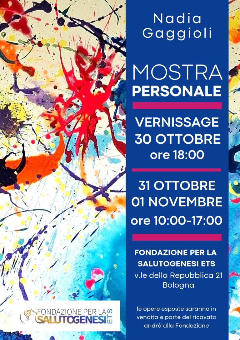 Quando il colore diventa vita: l’arte di Nadia Gaggioli incontra la Salutogenesi